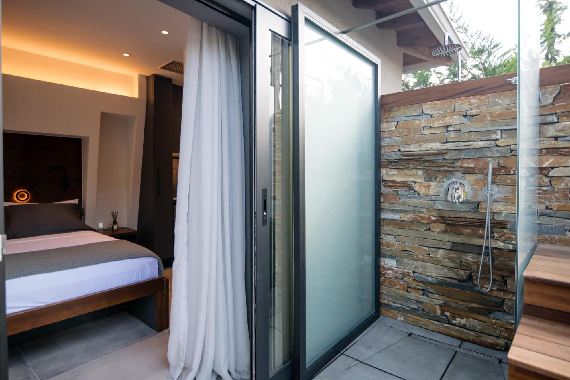 Sylvia Camping & Luxury Suites, Panel Hospitality Homes & Villas Litochoro Exterior photo